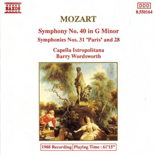 Symphonies Nos. 40, 28 & 31 album thumb