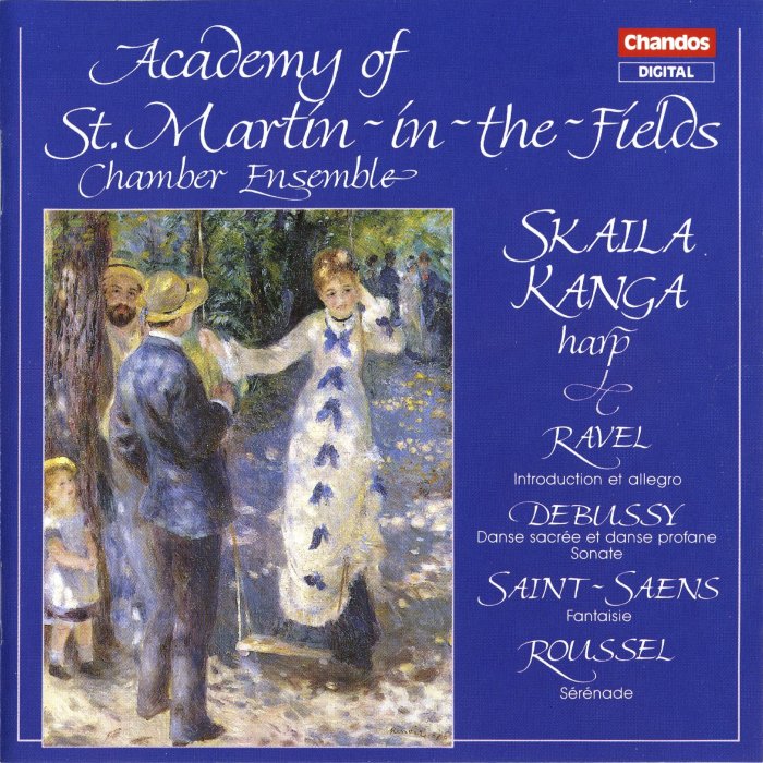 Ravel: Introduction et allegro / Debussy: Danse sacrée et danse profane / Sonate / Saint-Saëns: Fantaisie / Roussel: Sérénade