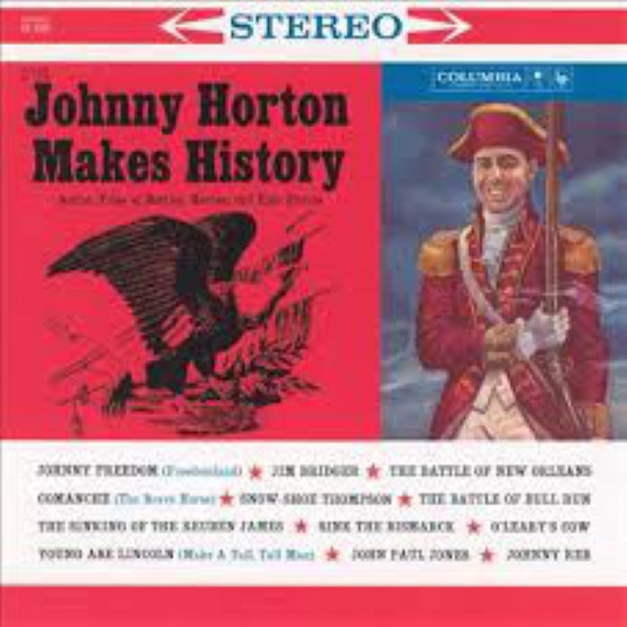 Johnny Horton Makes History cover