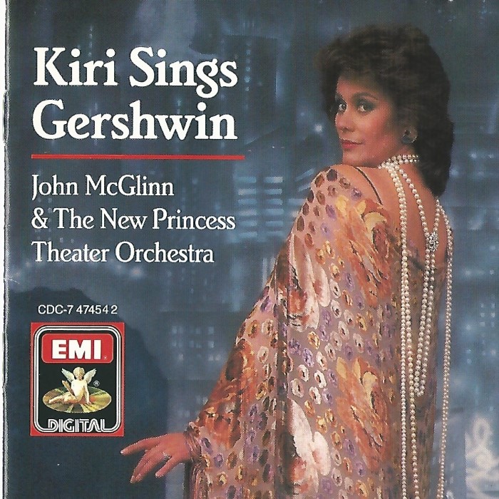 Kiri Sings Gershwin cover