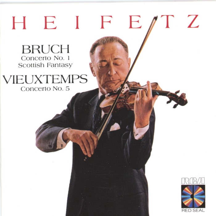 Bruch: Scottish Fantasy, Concerto No. 1 / Vieuxtemps: Concerto No. 5 cover