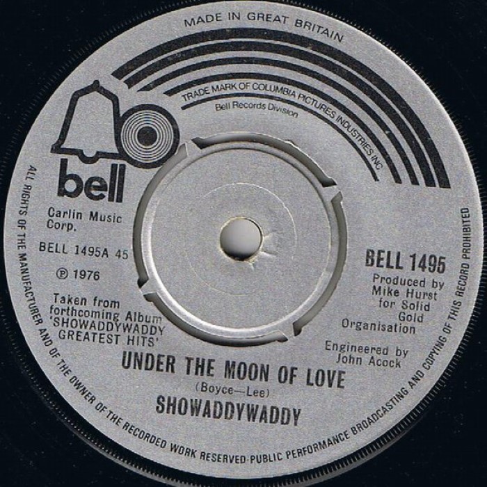 Under the Moon of Love cover