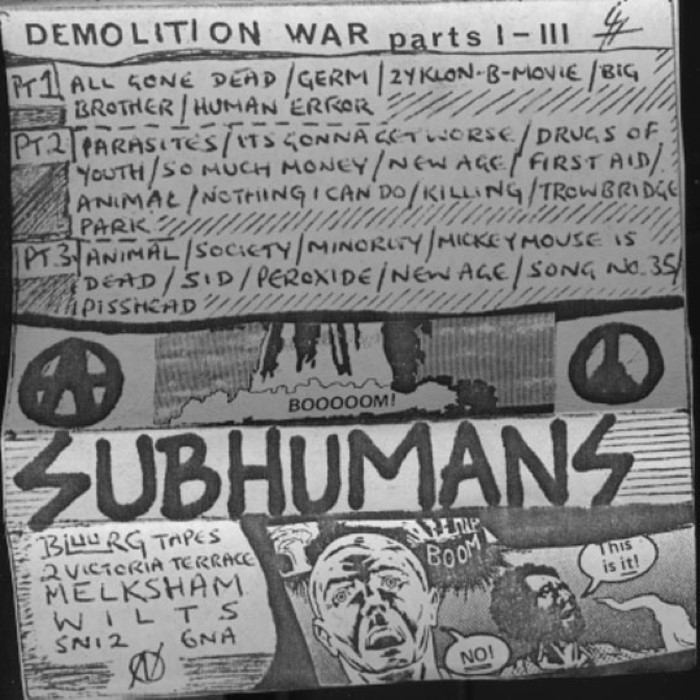 Demolition War, Part I-III cover