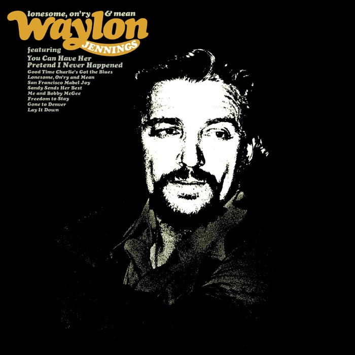 Lonesome, On'ry and Mean cover