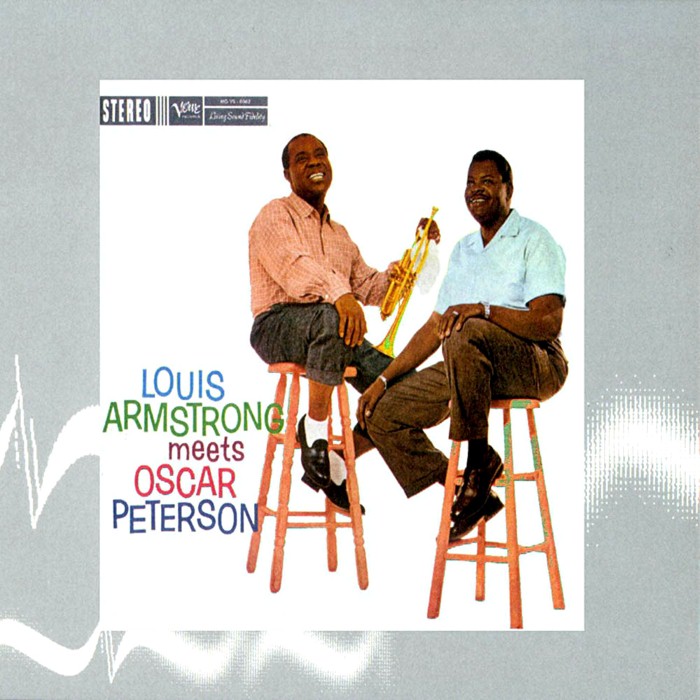 Louis Armstrong Meets Oscar Peterson cover