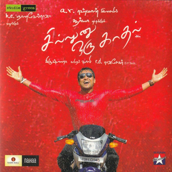 Sillunu Oru Kadhal cover