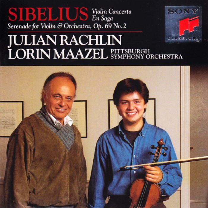 Violin Concerto / En Saga / Serenade for Violin and Orchestra, op. 69 no. 2 cover