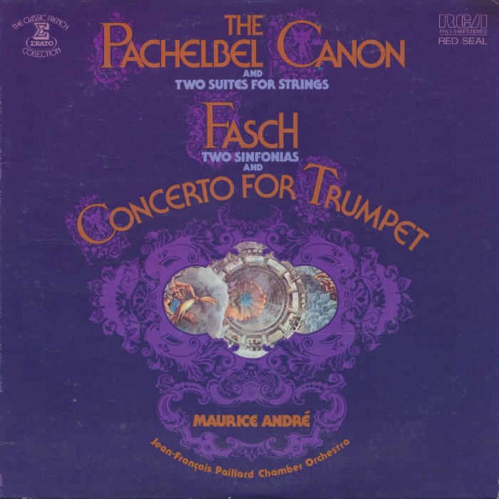 Works From Pachelbel and Fasch (Jean-François Paillard Chamber Orchestra feat. conductor: Jean-François Paillard) cover