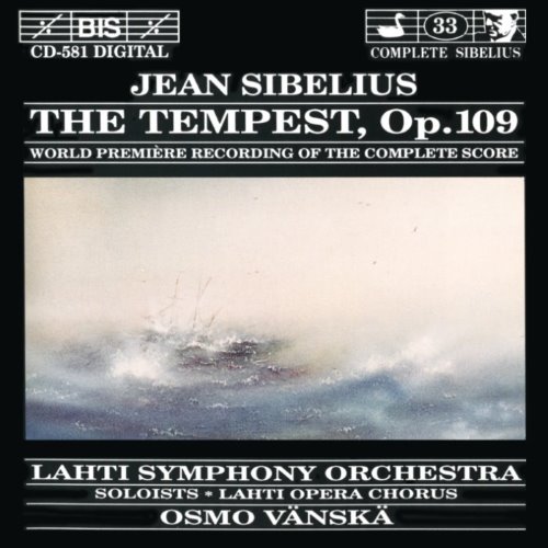 The Tempest, op. 109 album thumb