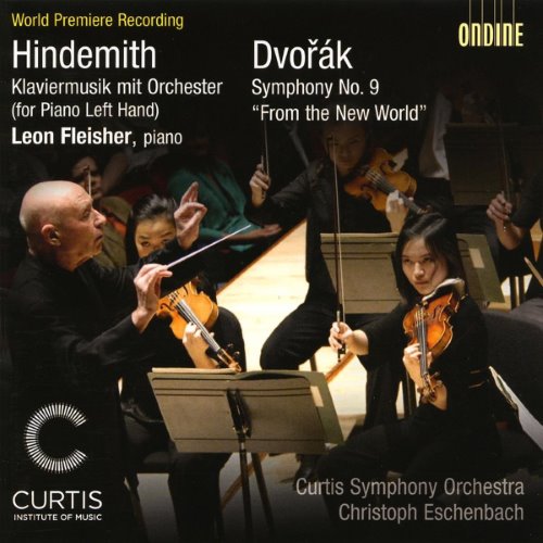 Hindemith: Klaviermusik mit Orchester (for piano left hand) / Dvořák: Symphony no. 9 “From the New World” album thumb