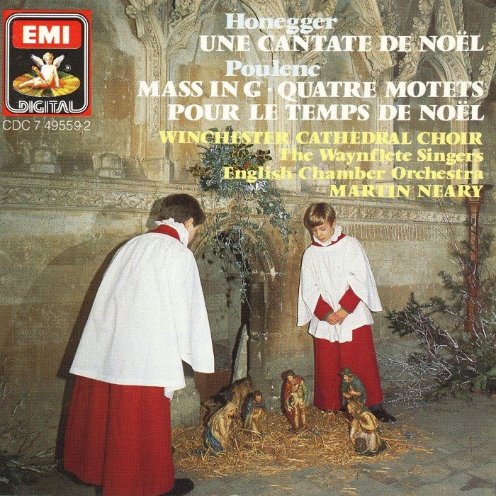 Honegger: Une cantate de Noël / Poulenc: Mass in G cover