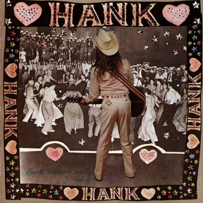 Hank Wilson's Back cover