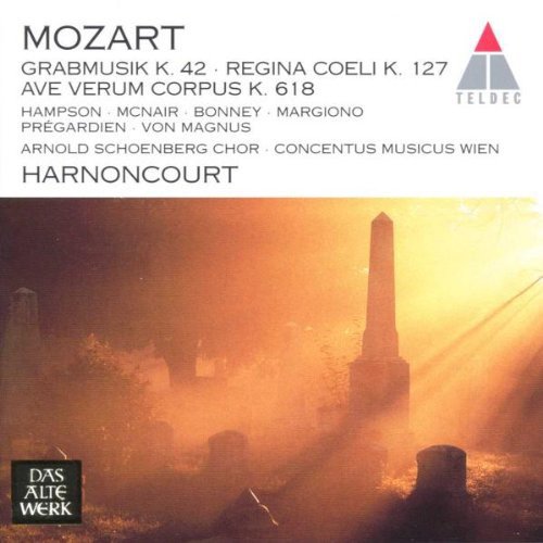 Grabmusik, K. 42 / Regina coeli, K. 127 / Ave verum corpus, K. 618 album thumb