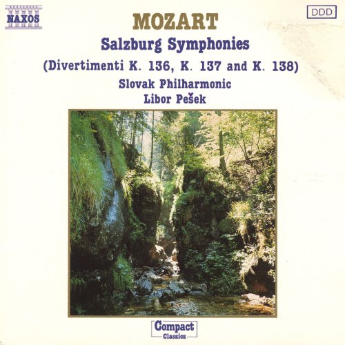 Salzburg Symphonies: Divertimenti K. 136, K. 137 and K. 138 album thumb