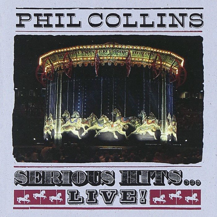 Serious Hits... Live! cover