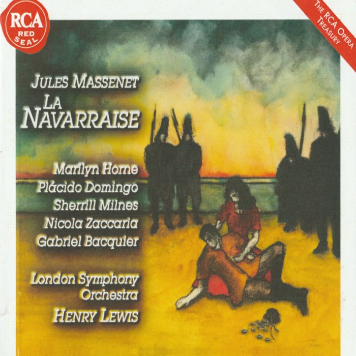 La Navarraise (London Symphony Orchestra & Ambrosian Opera Chorus, feat. conductor: Henry Lewis, singers: Horne, Domingo, Milnes, Zaccaria) cover