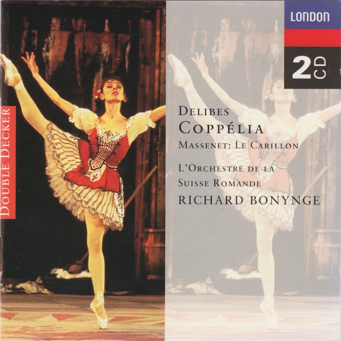 Coppélia National Philharmonic Orchestra/Bonynge cover