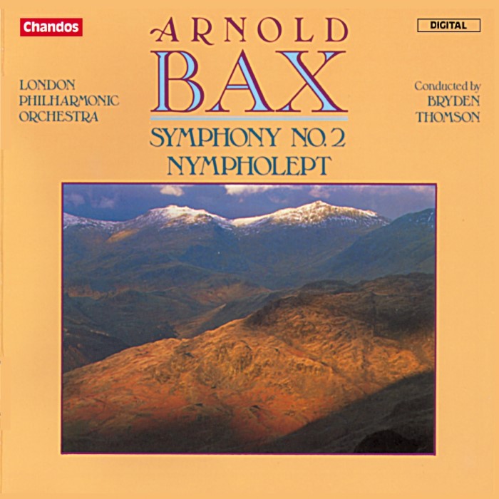 Symphony no. 2 / Nympholept cover