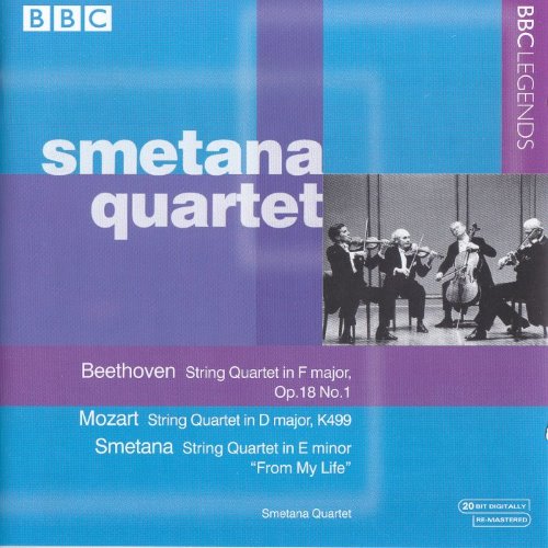 Beethoven: String Quartet in F major, op. 18 no. 1 / Mozart: String Quartet in D major, K. 499 / Smetana: String Quartet in E minor “From My Life” album thumb