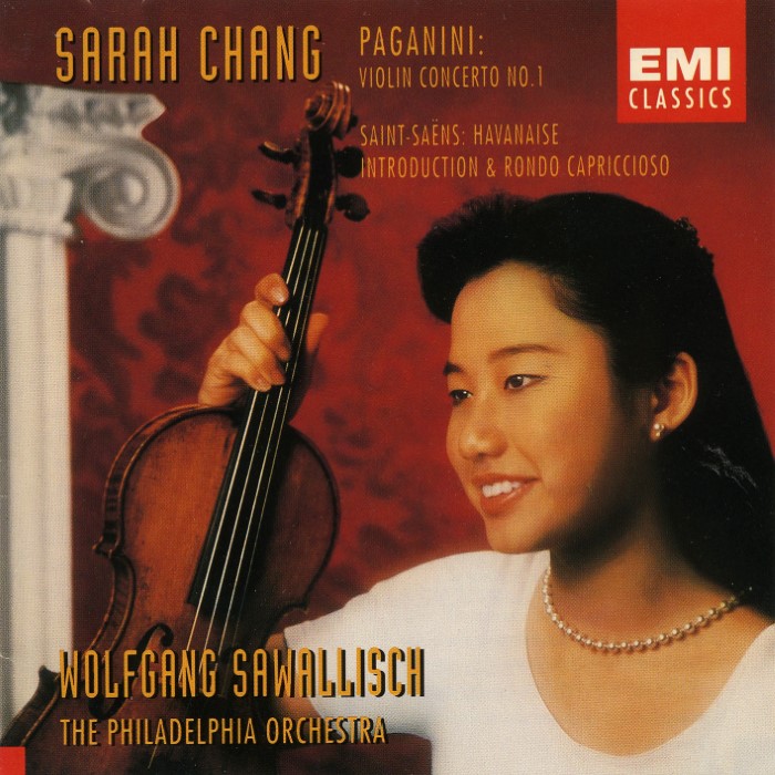 Paganini: Concerto No. 1 in D / Saint-Saens cover