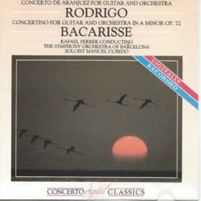 Rodrigo: Concerto de Aranjuez / Bacarisse: Guitar Concerto cover