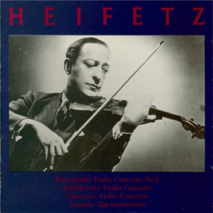 Wieniawski: Violin Concerto no. 2 / Tchaikovsky: Violin Concerto / Glazunov: Violin Concerto / Sarasate: Zigeunerweisen cover
