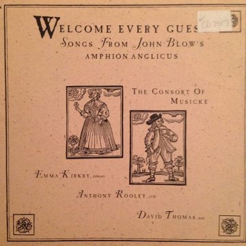 Welcome Every Guest - Songs From John Blow album thumb