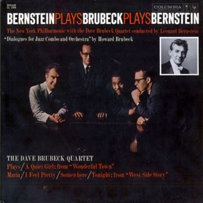 Bernstein Plays Brubeck Plays Bernstein cover