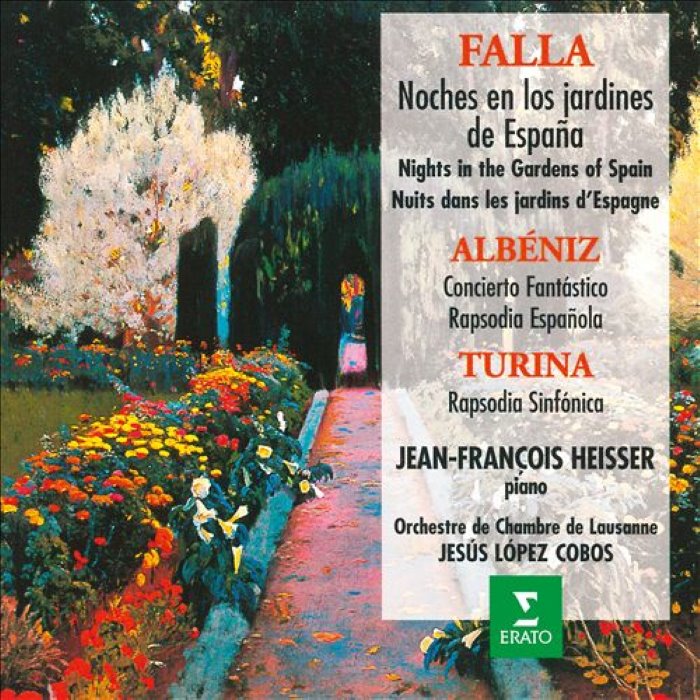 Falla: Nights in the Gardens of Spain / Albéniz: Concierto fantástico / Rapsodia española / Turina: Rapsodia sinfónica cover