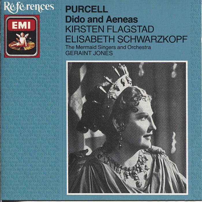 Dido and Aeneas (feat. sopranos: Kirsten Flagstad and Elisabeth Schwartzkopf, baritone: Thomas Hemsley, The Mermaid Singers and Orchestra, conductor: Geraint Jones) cover