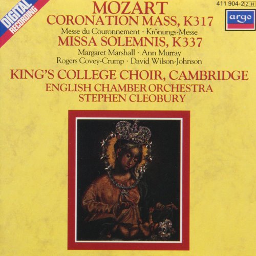 Coronation Mass, K. 317 / Missa Solemnis, K. 337 album thumb