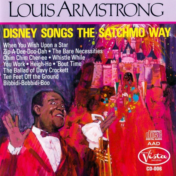 Disney Songs the Satchmo Way cover