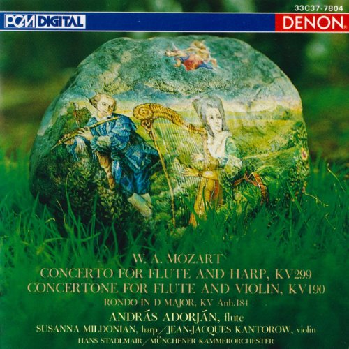 Concertos for Flute and Harp, KV 299 / Concertone for Flute and Violin, KV 190 / Rondo in D major, KV Anh.184 album thumb