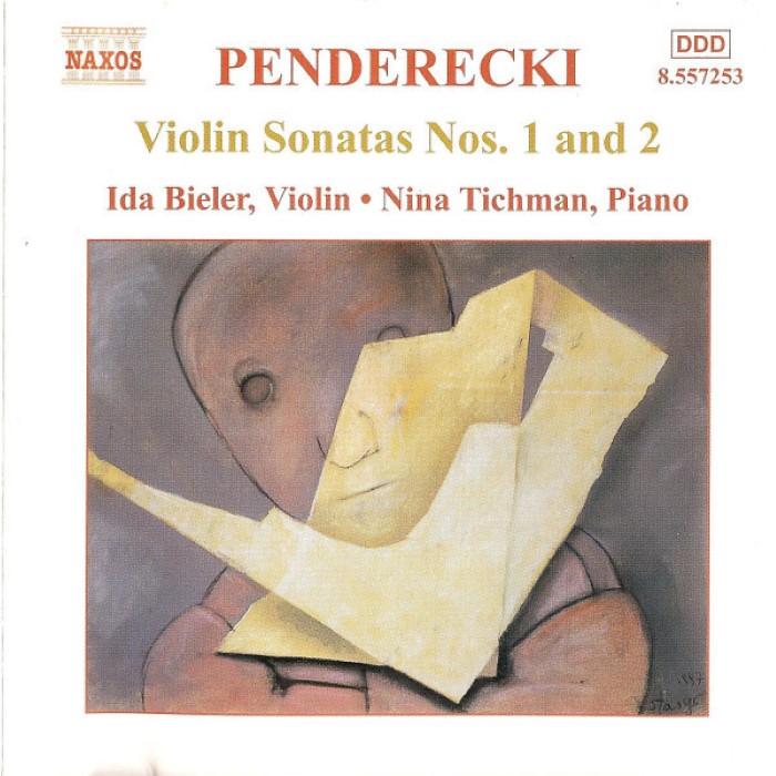 Violin Sonatas Nos. 1 and 2 (violin: Ida Bieler, piano: Nina Tichman) cover