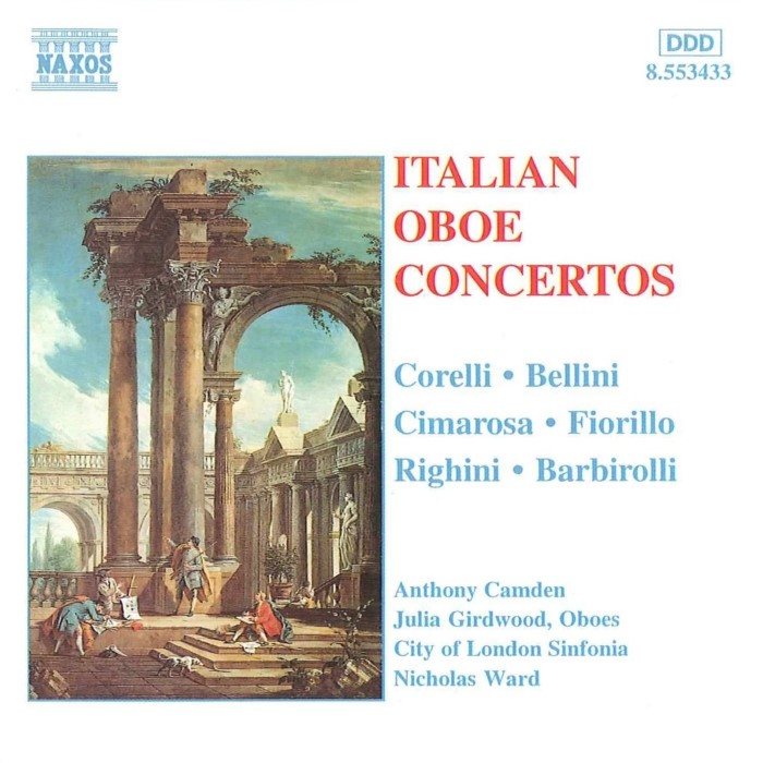 Italian Oboe Concertos cover