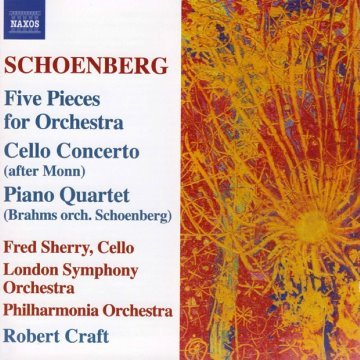 Five Pieces for Orchestra / Cello Concerto / Piano Quartet album thumb
