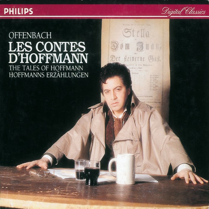Les contes d'Hoffmann (Staatskapelle Dresden, feat. conductor: Jeffrey Tate, singers: Araiza, Ramey, Lind, Studer, J. Norman, von Otter) cover
