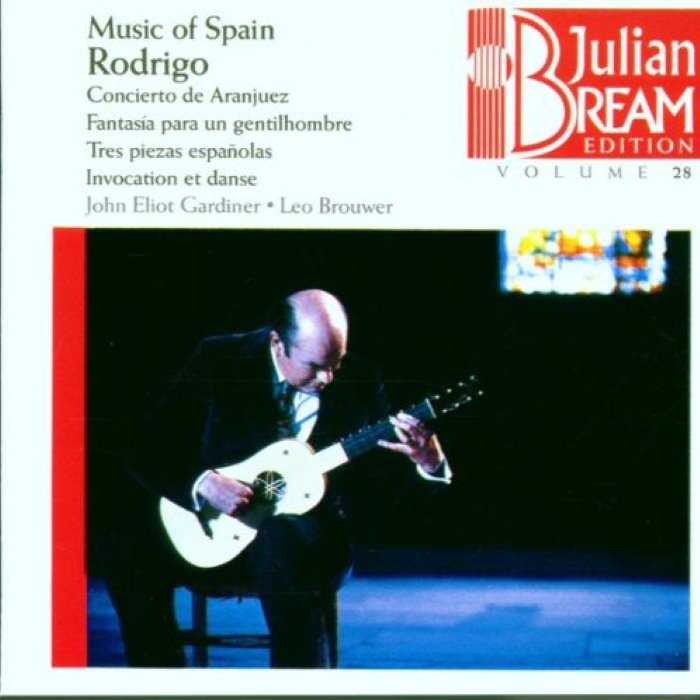 Julian Bream Edition, Volume 28: Concierto de Aranjuez / Fantasía para un gentilhombre / Tres piezas españolas / Invocation et Danse cover