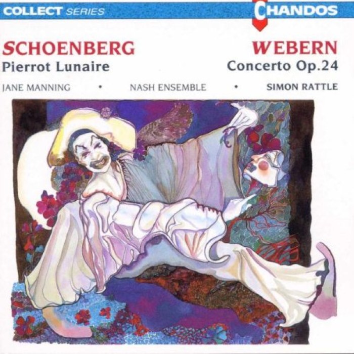 Schoenberg: Pierrot Lunaire / Webern: Concerto, op. 24 cover