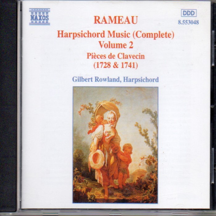 Harpsichord Music (Complete), Volume 2: Pièces de Clavecin (1728 & 1741) cover
