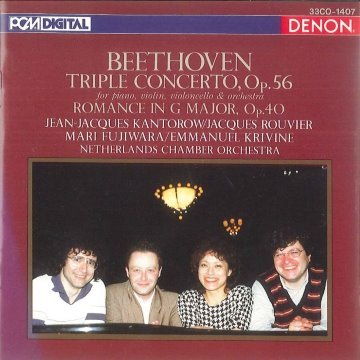 Triple Concerto Op. 56 / Romance in G Major Op. 40 album thumb