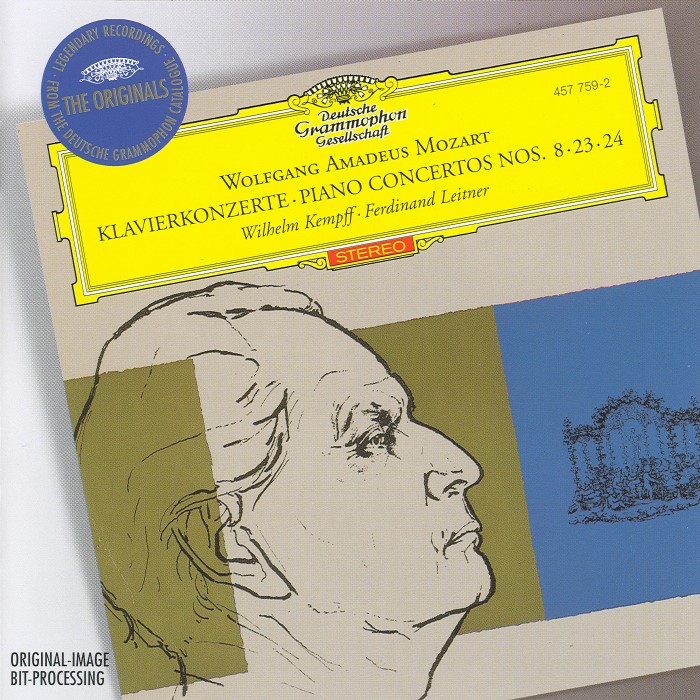 Piano Concertos Nos. 8, 23 & 24 cover