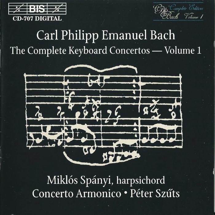 The Complete Keyboard Concertos, Volume 1 cover