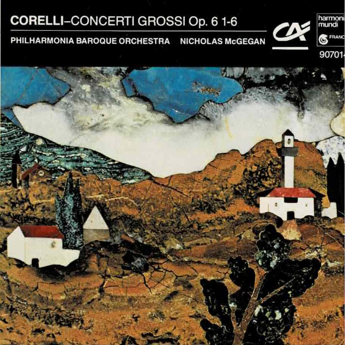 Concerti Grossi, op. 6 1-6 cover