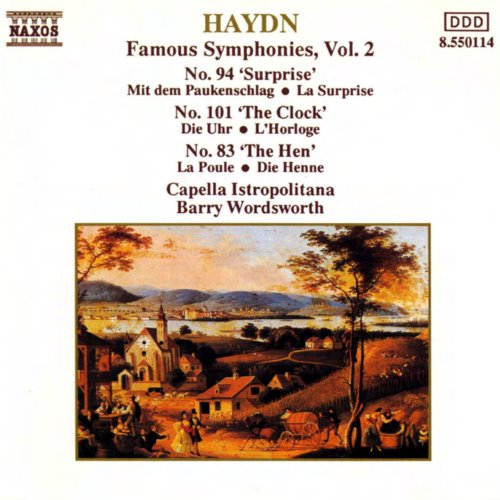 Famous Symphonies, Volume 2: No. 94 "Surprise" / No. 101 "The Clock" / No. 83 "The Hen" album thumb
