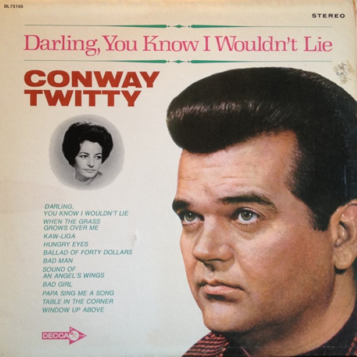 Darling, You Know I Wouldn't Lie cover