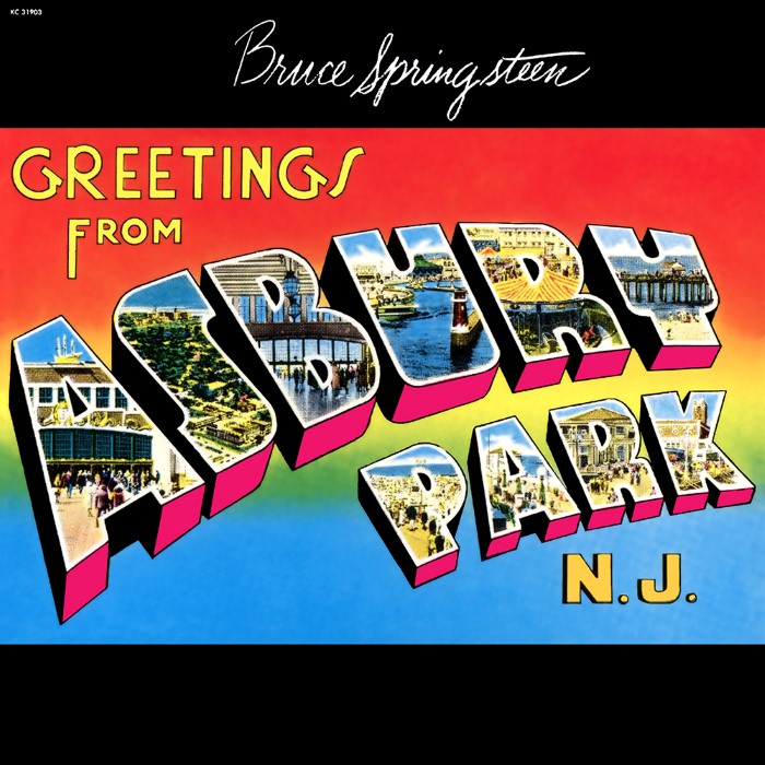 Bruce Springsteen - Greetings from Asbury Park, N.J. Vinyl Cover
