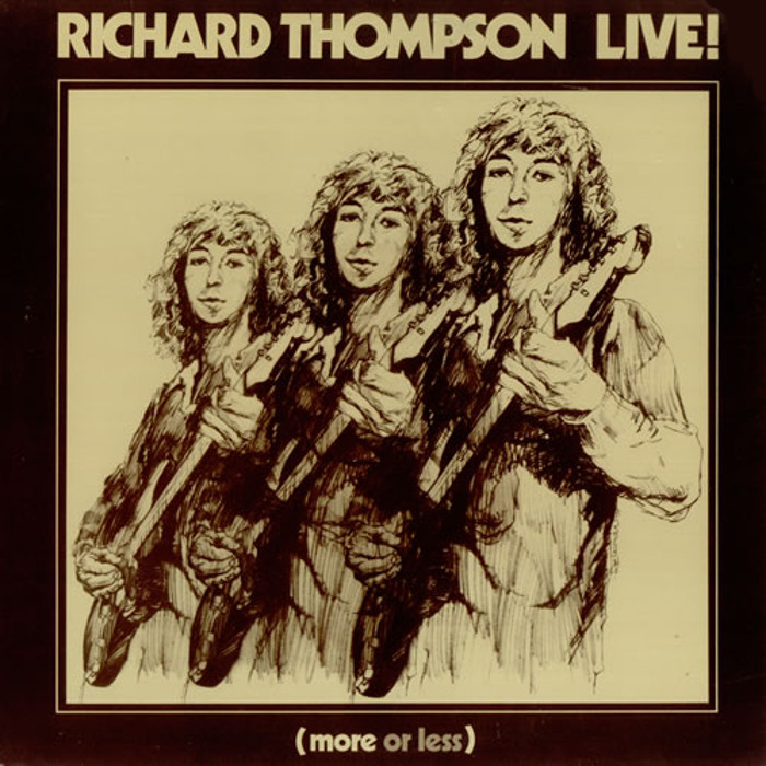 Richard Thompson Live! (more or less) cover