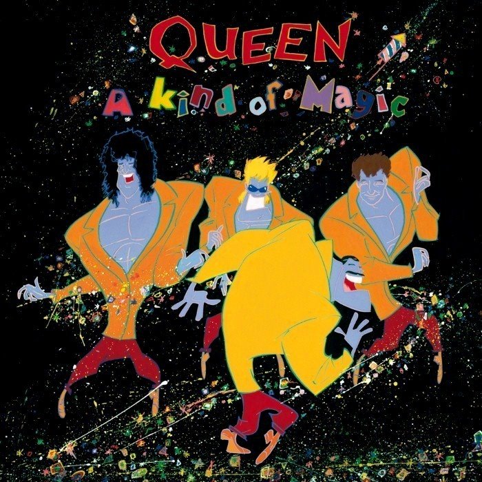 Queen - A Kind of Magic Vinyl Cover