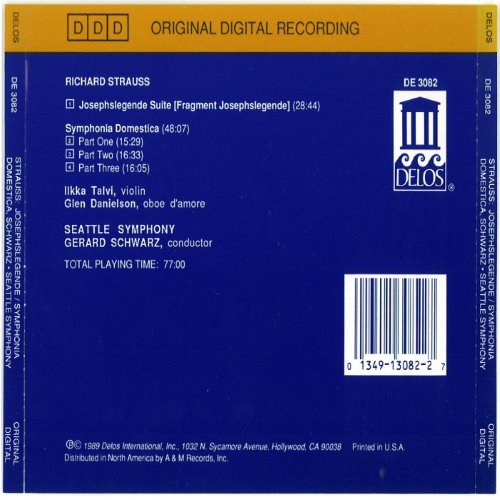 Josephslegende & Symphonia Domestica album thumb